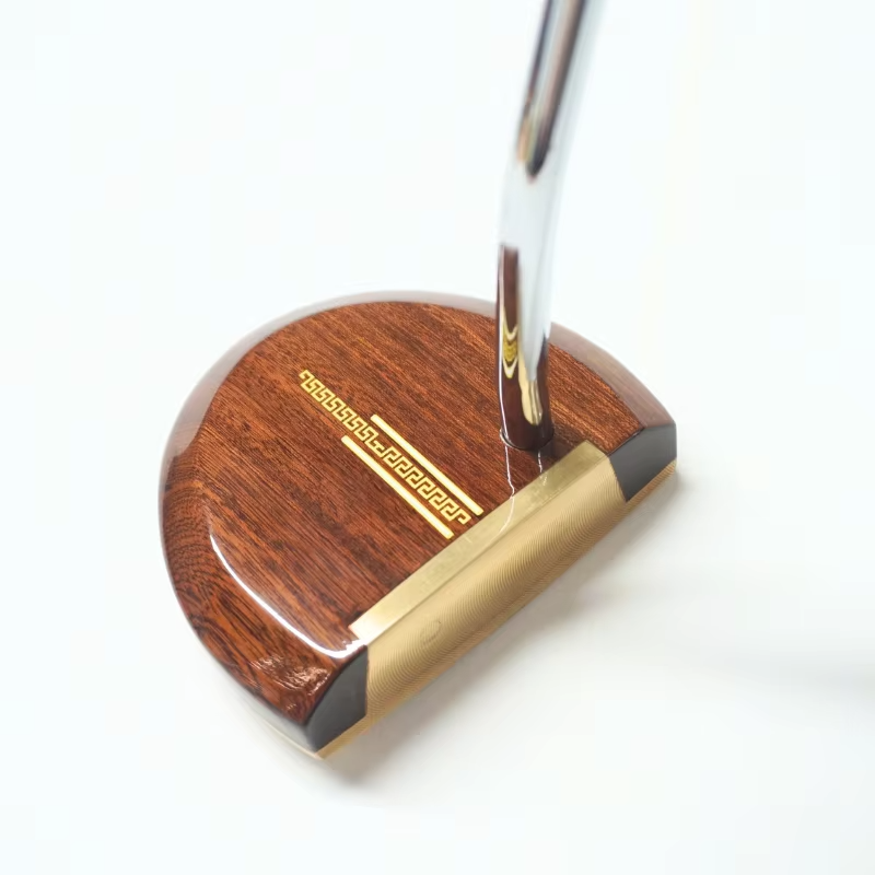 JSD GOLF New Design Custom Logo Wood Copper Material Golf Putter