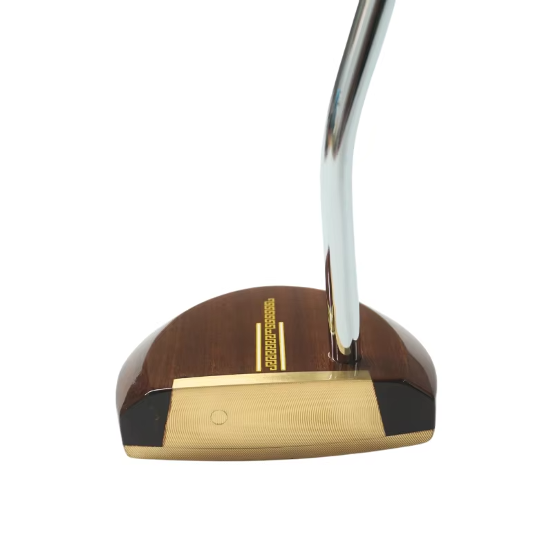 JSD GOLF New Design Custom Logo Wood Copper Material Golf Putter