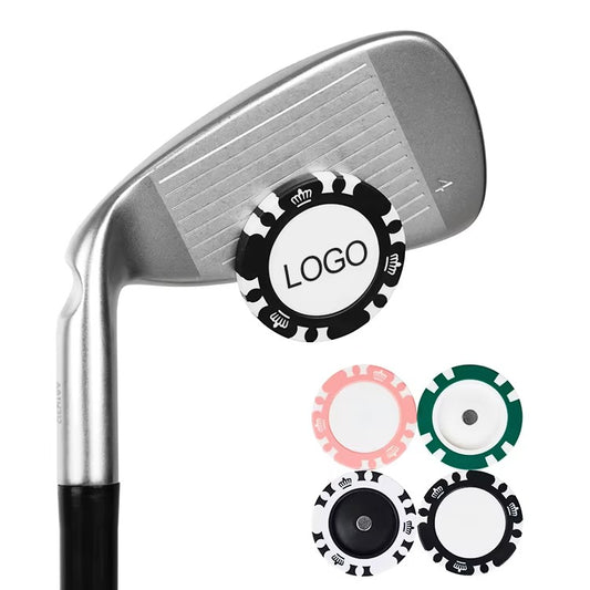 Manufacturers Golf Club Customized Logo ABS Poker Chip Marker Golf Chip Marker Ball Marker